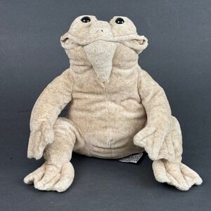 Second Nature Design Cuddy Quarry Critters Frog Plush Toy 10"